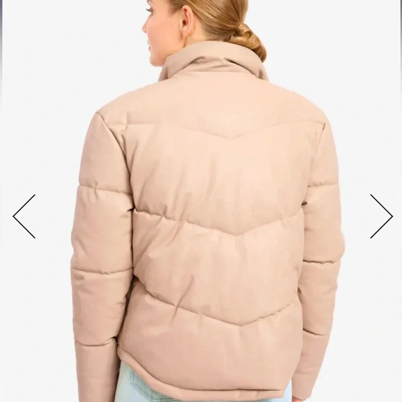 NWT Splendid Faux Leather Puffer M - Picture 11 of 11